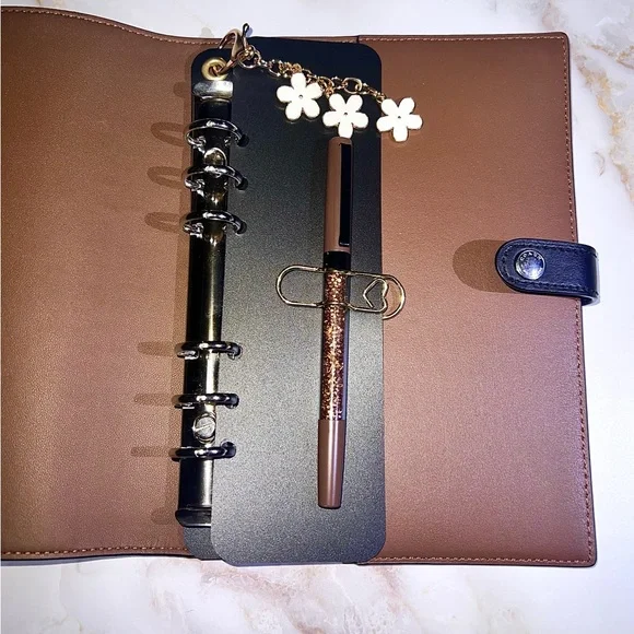 COACH Notebook A6 Binder Adapter Insert & Pockets ONLY I NOTEBOOK* Not Included - Picture 2 of 4